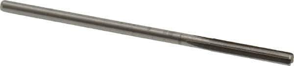 Hertel - 2.5mm Solid Carbide 4 Flute Chucking Reamer - Straight Flute, Straight Shank, 5/8" Flute Length, 2-1/4" OAL - Eagle Tool & Supply