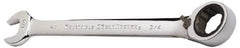 GearWrench - 8mm Combination Wrench - 5-1/2" OAL, Steel, Polished Finish - Eagle Tool & Supply