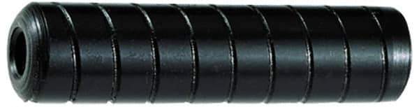 Holo-Krome - 5/16" Diam x 2" Pin Length 4000 Alloy Steel Pull Out Dowel Pin - Black Luster Finish, C 47-58 & C 60 (Surface) Hardness, 1 Beveled & 1 Threaded End - Eagle Tool & Supply