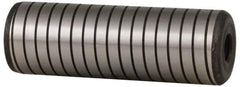 Holo-Krome - 3/8" Diam x 2-1/4" Pin Length 4000 Alloy Steel Pull Out Dowel Pin - Black Luster Finish, C 47-58 & C 60 (Surface) Hardness, 1 Beveled & 1 Threaded End - Eagle Tool & Supply