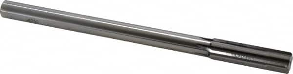 Made in USA - 0.635" Carbide-Tipped 6 Flute Chucking Reamer - Eagle Tool & Supply