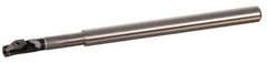 Kennametal - 6.35mm Min Bore Diam, 3.938" OAL, 1/4" Shank Diam, E-KBLP Indexable Boring Bar - 1.22" Max Bore Depth, BP.. Insert, Clamp Holding Method - Eagle Tool & Supply