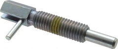 Gibraltar - 5/8-11, 1.82" Thread Length, 0.38" Plunger Diam, 1 Lb Init to 5 Lb Final End Force, Steel Locking L Handle Plunger - 3.05" Body Length, 2" Length Under Head, Locking Element, 1" Plunger Projection - Eagle Tool & Supply