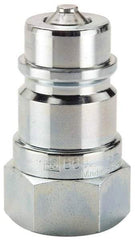 Parker - 1-1/16-12 SAE Steel Hydraulic Hose O-Ring Boss Nipple & Female Fitting - 4,000 psi - Eagle Tool & Supply