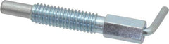 Gibraltar - 3/8-16, 1.18" Thread Length, 1/4" Plunger Diam, 0.75 Lb Init to 3.75 Lb Final End Force, Steel L Handle Plunger - 2" Body Length, 1.31" Length Under Head, 0.56" Plunger Projection - Eagle Tool & Supply