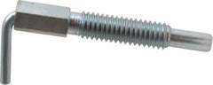 Gibraltar - 3/8-16, 1.18" Thread Length, 1/4" Plunger Diam, 0.75 Lb Init to 3.75 Lb Final End Force, Steel L Handle Plunger - 2" Body Length, 1.31" Length Under Head, Locking Element, 0.56" Plunger Projection - Eagle Tool & Supply
