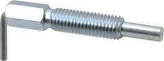 Gibraltar - 5/8-11, 1.82" Thread Length, 0.38" Plunger Diam, 1 Lb Init to 5 Lb Final End Force, Steel L Handle Plunger - 3.05" Body Length, 2" Length Under Head, 1" Plunger Projection - Eagle Tool & Supply