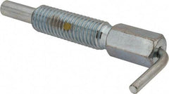 Gibraltar - 5/8-11, 1.82" Thread Length, 0.38" Plunger Diam, 1 Lb Init to 5 Lb Final End Force, Steel L Handle Plunger - 3.05" Body Length, 2" Length Under Head, Locking Element, 1" Plunger Projection - Eagle Tool & Supply