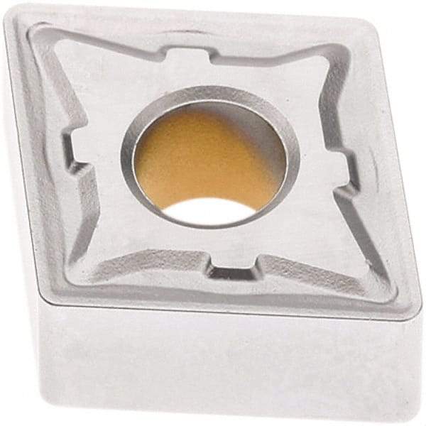 Seco - CNMG642 M5 Grade TP2501 Carbide Turning Insert - Al2O3 Finish, 80° Diamond, 3/4" Inscr Circle, 1/4" Thick, 1/32" Corner Radius - Eagle Tool & Supply