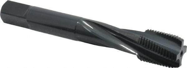 OSG - 5/8-18 UNF 4 Flute 3B Modified Bottoming Spiral Flute Tap - Powdered Metal, Oxide Finish, 3-13/16" OAL, Right Hand Flute, Right Hand Thread, H3, Series 313 - Eagle Tool & Supply