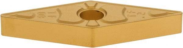 Iscar - VNMG432 TF Grade IC9250 Carbide Turning Insert - TiCN/Al2O3/TiN Finish, 35° Diamond, 1/2" Inscr Circle, 3/16" Thick, 1/32" Corner Radius - Eagle Tool & Supply
