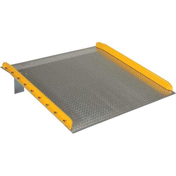 Vestil - Aluminum Dock Plate - 60" Long x 72" Wide x 10" High - Eagle Tool & Supply