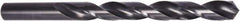 DORMER - Letter O 118° High Speed Steel Jobber Drill - Oxide Finish, Right Hand Cut, Spiral Flute, Straight Shank, 117mm OAL - Eagle Tool & Supply