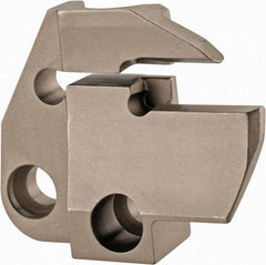 Iscar - 5mm Groove Width, 14mm Max Depth of Cut, Right Hand Cut, HFPAD Indexable Grooving Blade - HFPR/L Insert Style, Series Modular Grip - Eagle Tool & Supply
