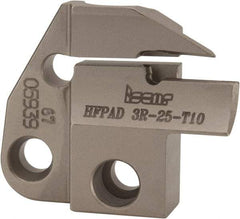 Iscar - 3mm Groove Width, 10mm Max Depth of Cut, Right Hand Cut, HFPAD Indexable Grooving Blade - GRIP, HGN-C, HGN-J, HGN-UT, HGPL Insert Style, Series Modular Grip - Eagle Tool & Supply