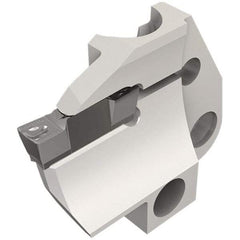 Iscar - 5mm Groove Width, 14mm Max Depth of Cut, Left Hand Cut, HFPAD Indexable Grooving Blade - HFPR/L Insert Style, Series Modular Grip - Eagle Tool & Supply