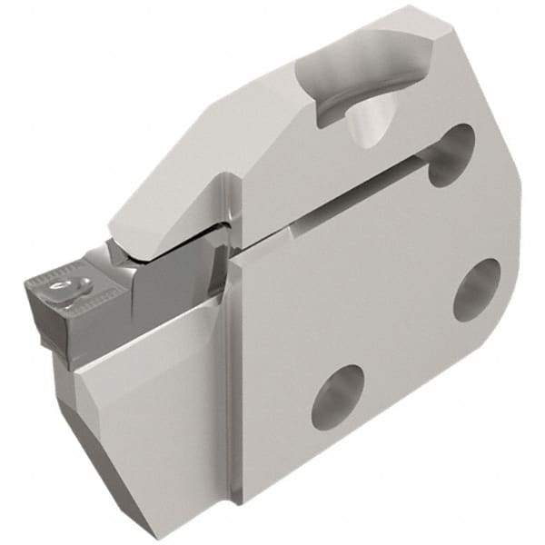 Iscar - Left Hand Cut, 5mm Insert Width, Cutoff & Grooving Support Blade for Indexables - 20mm Max Depth of Cut, 6mm Head Projection - Eagle Tool & Supply