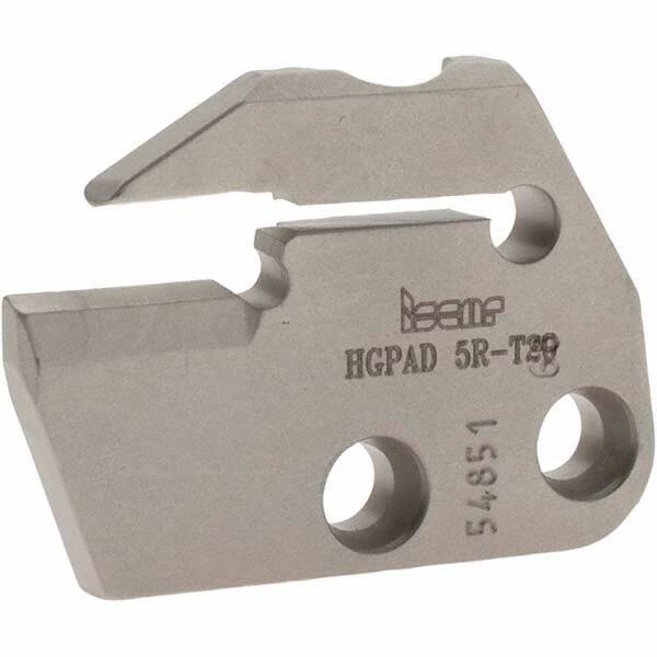 Iscar - Right Hand Cut, 5mm Insert Width, Cutoff & Grooving Support Blade for Indexables - 20mm Max Depth of Cut, 6mm Head Projection - Eagle Tool & Supply