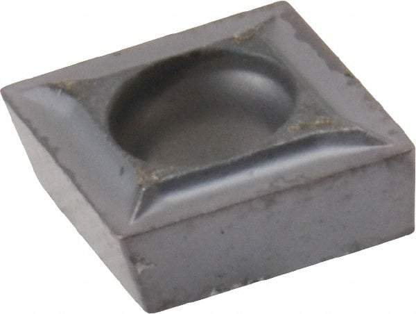 Kennametal - CCMT21.50.5 LF Grade KC5010 Carbide Turning Insert - TiAlN Finish, 80° Diamond, 1/4" Inscr Circle, 3/32" Thick, 0.0079" Corner Radius - Eagle Tool & Supply