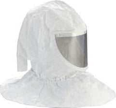 3M - Universal Size, PAPR/SAR Compatible Hood - White - Eagle Tool & Supply