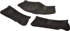 3M - Leather Helmet Throat for PAPR/SAR Headgear - Black, Compatible with Speedglas Helmets - Eagle Tool & Supply