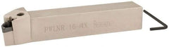Iscar - PWLN, Right Hand Cut, 1" Shank Height x 1" Shank Width, Negative Rake Indexable Turning Toolholder - 6" OAL, WNM.. Insert Compatibility, Series Heliturn - Eagle Tool & Supply