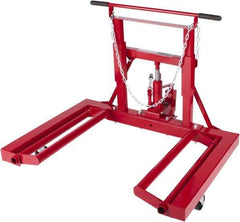 Sunex Tools - 3 Wheel, 1,500 Lb Capacity, Easy Roller - 25 to 52" Steel Wheels - Eagle Tool & Supply