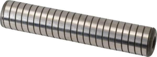 Holo-Krome - 3/4" Diam x 4" Pin Length 4000 Alloy Steel Pull Out Dowel Pin - Black Luster Finish, C 47-58 & C 60 (Surface) Hardness, 1 Beveled & 1 Threaded End - Eagle Tool & Supply