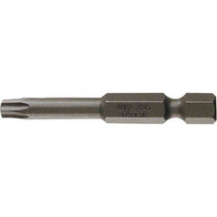 Wiha - T10 Power Bit - 1/4" Drive, 2" OAL - Eagle Tool & Supply
