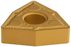 Iscar - WNMG643 GN Grade IC9250 Carbide Turning Insert - TiCN/Al2O3/TiN Finish, 80° Trigon, 3/4" Inscr Circle, 1/4" Thick, 3/64" Corner Radius - Eagle Tool & Supply
