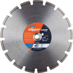 Wet & Dry Cut Saw Blade: 20″ Dia, 1″ Arbor Hole, 0.125″ Kerf Width, 36 Teeth High Speed Steel Teeth, Use on Concrete, Standard Arbor