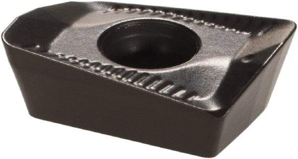 Seco - XOMX10T308 ME07 Grade MP2500 Carbide Milling Insert - TiCN/Al2O3 Finish, 0.151" Thick, 0.27" Inscribed Circle - Eagle Tool & Supply