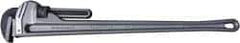 Paramount - 36" Aluminum Straight Pipe Wrench - 5" Pipe Capacity - Eagle Tool & Supply
