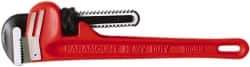 Paramount - 12" Cast Iron Straight Pipe Wrench - 2" Pipe Capacity - Eagle Tool & Supply