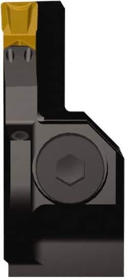 Seco - CFO, External, Left Hand, 1.18" Max Depth of Cut, 5mm Min Groove Width, Indexable Grooving Tool Holder - LC.. 1605.. Insert Compatibility, 1" Shank Height, 1" Shank Width, 6" OAL - Eagle Tool & Supply