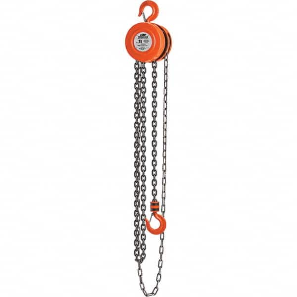 CM - 1,000 Lb Capacity, 10' Lift Height, Chain Manual Hoist - Eagle Tool & Supply