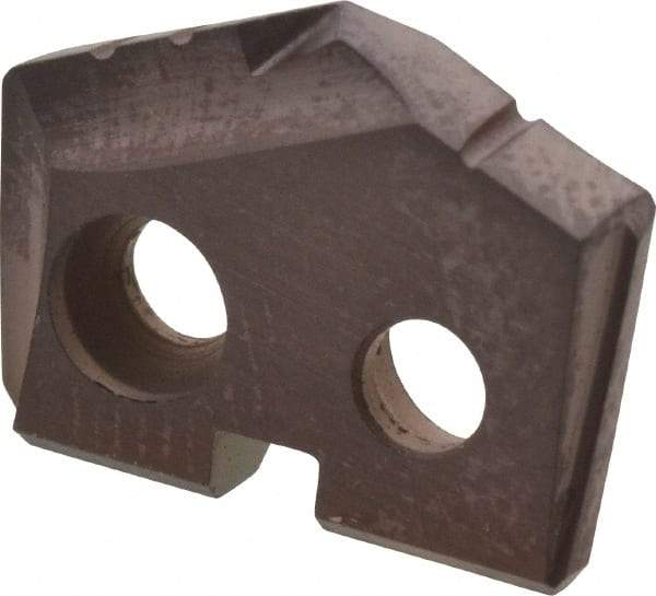 Allied Machine and Engineering - 29/64" Diam x 3/32" Thick, Seat Code Z, 132° Included Angle Spade Drill Insert - AM200 Coated, Cobalt, Grade Super Cobalt, Series GEN2 T-A - Eagle Tool & Supply