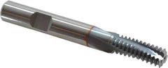 Emuge - 7/16-14 UNC, 0.354" Cutting Diam, 3 Flute, Solid Carbide Helical Flute Thread Mill - Internal Thread, 0.891" LOC, 3" OAL, 3/8" Shank Diam - Eagle Tool & Supply