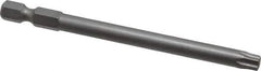 Wera - T30 Torx Bit - 1/4" Drive, 3-1/2" OAL - Eagle Tool & Supply