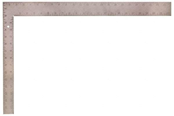Empire Level - 24" Blade Length x 2" Blade Width, 16" Base Length x 1-1/2" Base Width Steel Square - 2 Inch Wide Blade, 1-1/2 Inch Wide Base - Eagle Tool & Supply