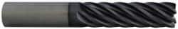Accupro - 5/8", 1-5/8" LOC, 5/8" Shank Diam, 3-1/2" OAL, 7 Flute, Solid Carbide Square End Mill - Single End, AlTiN Finish, Spiral Flute, 37.50° Helix, Centercutting, Right Hand Cut, Right Hand Flute - Eagle Tool & Supply