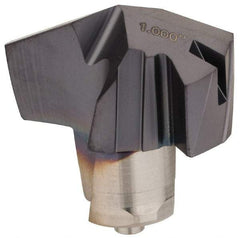 Iscar - Series ICM, 1" Diam Grade IC908 140° Replaceable Drill Tip - Carbide, TiAlN Finish, 25 Seat Size, Through Coolant - Eagle Tool & Supply