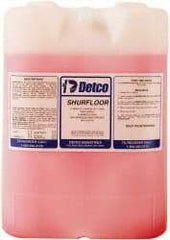 Detco - 5 Gal Container Cleaner - Use on Resilient Flooring - Eagle Tool & Supply
