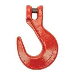 CM - 3/4 Inch Chain Diameter, Grade 100 Clevis Hook - 35,300 Lbs. Load Capacity, 0.88 Inch Inside Diameter, 0 Inch Pin Diameter, 2.09 Inch Hook Throat, 10.8 Inch Overall Length, 7.09 Inch Hook Width - Eagle Tool & Supply