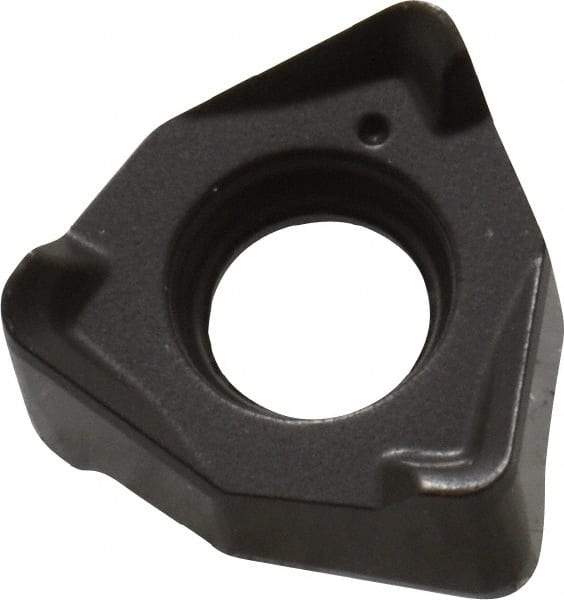 Seco - XNEX040308 M08 Grade MK1500 Carbide Milling Insert - TiCN/Al2O3 Finish, 0.264" Inscribed Circle, 0.031" Corner Radius - Eagle Tool & Supply