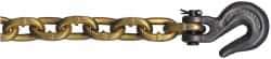 CM - 3/8" Welded Standard Link Chain - 6,600 Lb Capacity, Grade 70, 20' Long, Yellow Chromate Finish - Eagle Tool & Supply