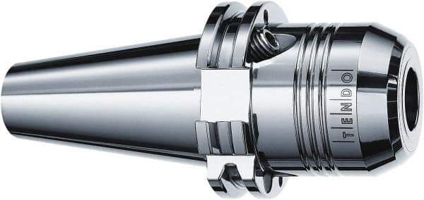 Schunk - CAT50 Taper Shank, 25mm Hole Diam, Hydraulic Tool Holder/Chuck - 55.5mm Nose Diam, 81mm Projection, 46.5mm Clamp Depth, 25,000 RPM, Through Coolant - Exact Industrial Supply