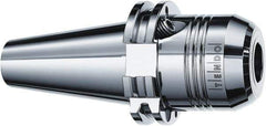 Schunk - CAT50 Taper Shank, 25mm Hole Diam, Hydraulic Tool Holder/Chuck - 55.5mm Nose Diam, 81mm Projection, 46.5mm Clamp Depth, 25,000 RPM, Through Coolant - Exact Industrial Supply