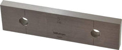 Mitutoyo - 5" Rectangular Steel Gage Block - Accuracy Grade 0, Includes Certificate of Inspection - Eagle Tool & Supply