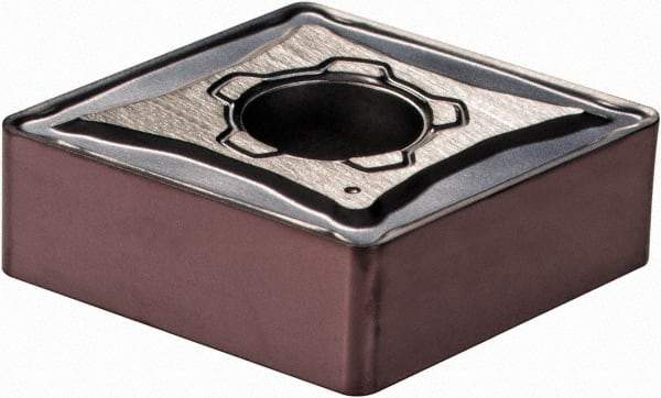 Iscar - CNMG432 VL Grade IC806 Carbide Turning Insert - TiAlN Finish, 80° Diamond, 1/2" Inscr Circle, 3/16" Thick, 1/32" Corner Radius - Eagle Tool & Supply